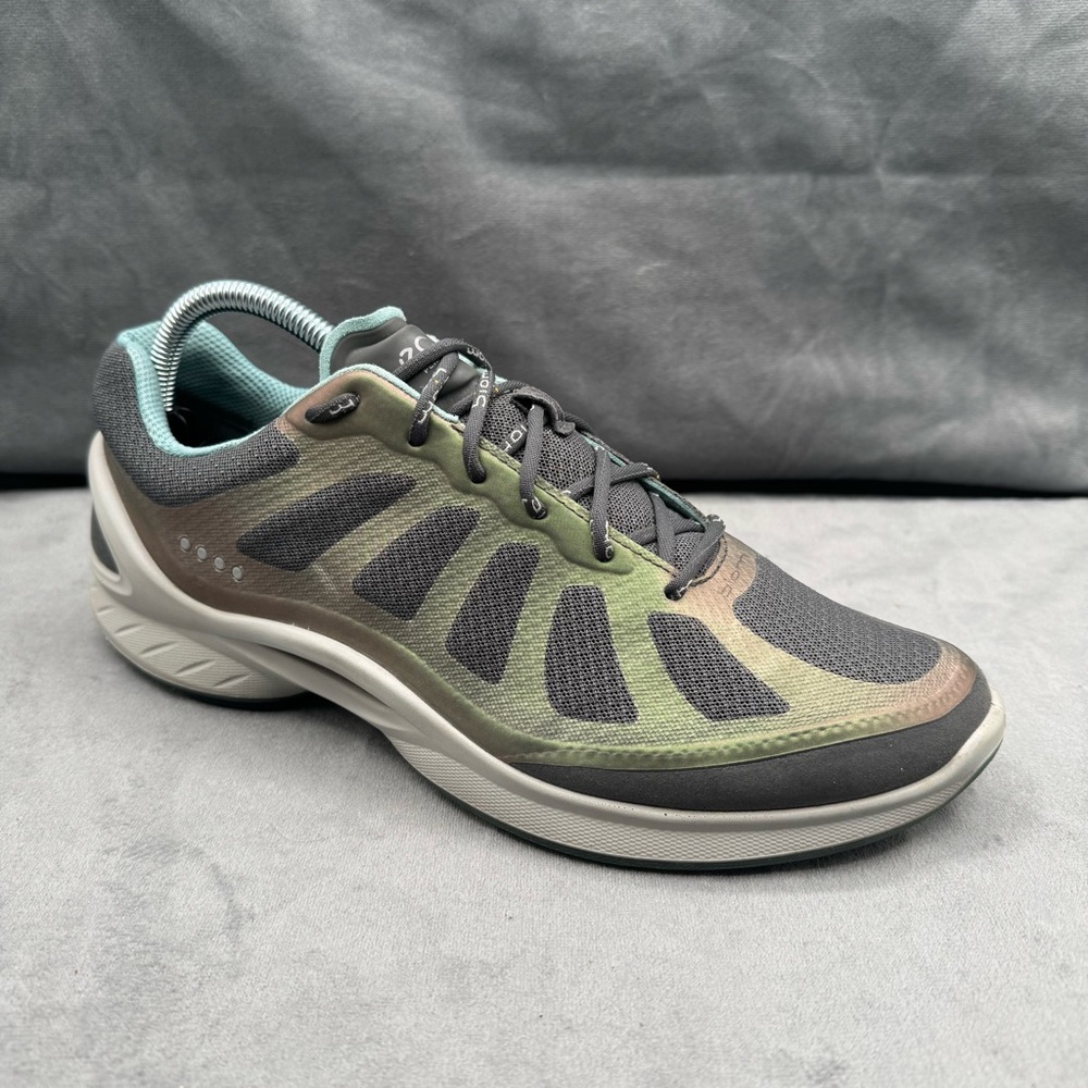 ECCO Biom Fjuel Racer Athletic Shoes Women’s US 10 Grey‎ Performance Sneakers